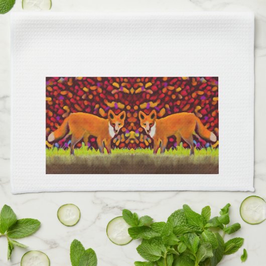 Twin Fox Kitchen Towel Theedoek (Gevouwen)
