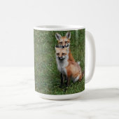 Twin Foxes Café Mug (Devant droit)