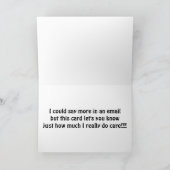 ***TWIN***-GEEN TEKST OF E-MAIL-EEN KAART VOOR "U" (Binnen)