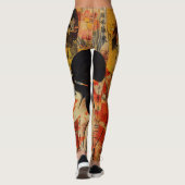 Twin Geisha Leggings (Achterkant)