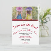 TWIN GIRLFRIENDS sont la MEILLEURE INVITATION PART (Debout devant)