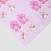 Twin Girls Baby Gift Tissuepapier (Detail)