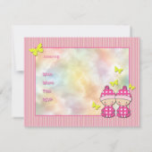 Twin Girls Baby Shower Invitations (Dos)
