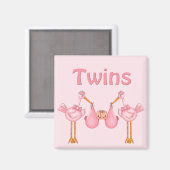 Twin Girls Magneet (Voorkant / Achterkant)