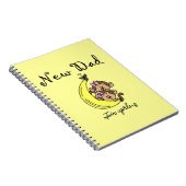 Twin Girls New Dad Gifts Notitieboek (Rechterzijde)
