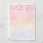 Twin Girls Pink Lambs Kaart (Achterkant)