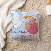 Twin Girls - Stork Keepomwille Pillow Kussen (Deken)