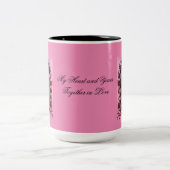 Twin Hearts Mug romantique (Centre)