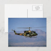 Twin Huey UH-1N Briefkaart (Voorkant / Achterkant)