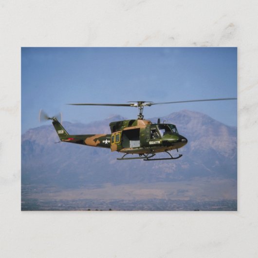 Twin Huey UH-1N Briefkaart (Voorkant)