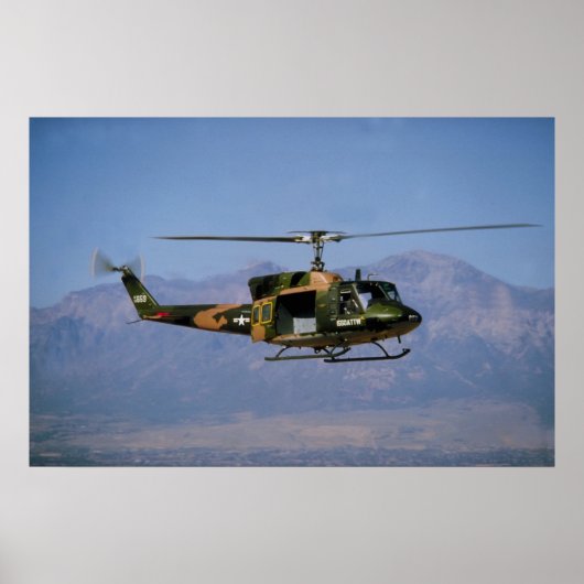 Twin Huey UH-1N Poster (Voorkant)