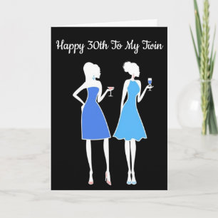 *****TWIN**** JE ZIET ER FANTASTISCH UIT BIJ "30" KAART