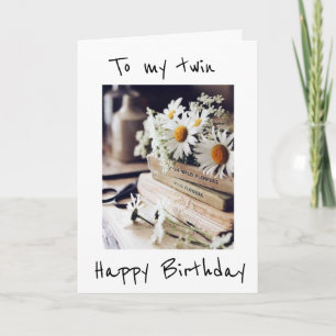 **TWIN** KUNT U "US" CELEBRATEN KAART