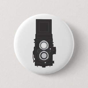 Twin-Lens Reflex Camera (TLR) Ronde Button 5,7 Cm