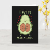 Twin Mamacado Kaart (Gele Bloem)
