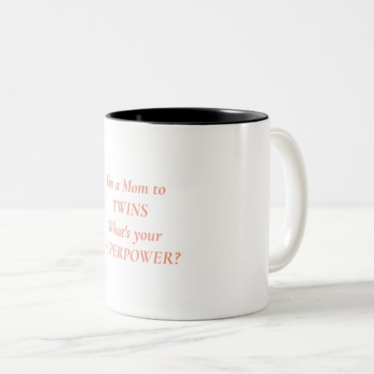 Twin Maman Mug (Devant droit)