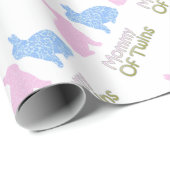 Twin mammie cadeaupapier (Rol Hoek)