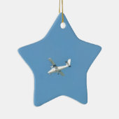 Twin Otter in Flight Keramisch Ornament (Rechts)