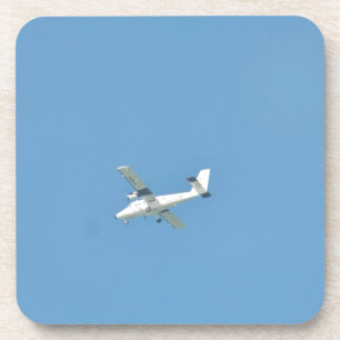 Twin Otter in vlucht Drankjes Onderzetter