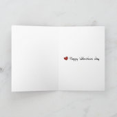 Twin peaks log Valentines carte de jour (Intérieur)