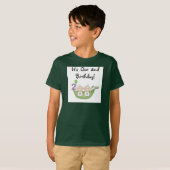 Twin Peas in a Pod 2e Anniversaire T-shirts et cad (Devant entier)
