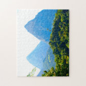 Twin Piton Peaks Saint Lucia. Legpuzzel (Verticaal)