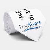 Twin Rivers Adult School Stropdas (Opgerold)