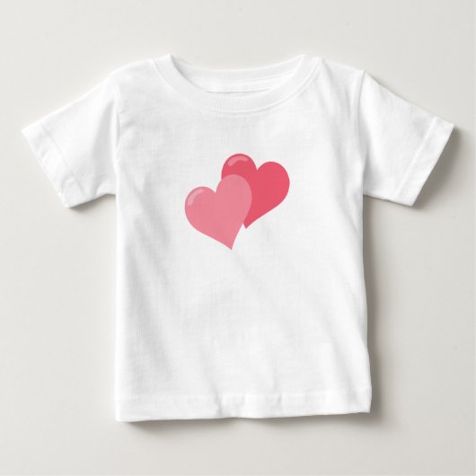 Twin roze harten (Voorkant)