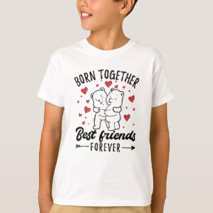 Twin Sister Twins Gift T-shirt
