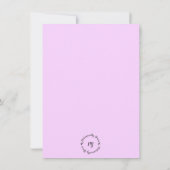 Twin Sisters Anniversaire Carte de voeux plate (Dos)