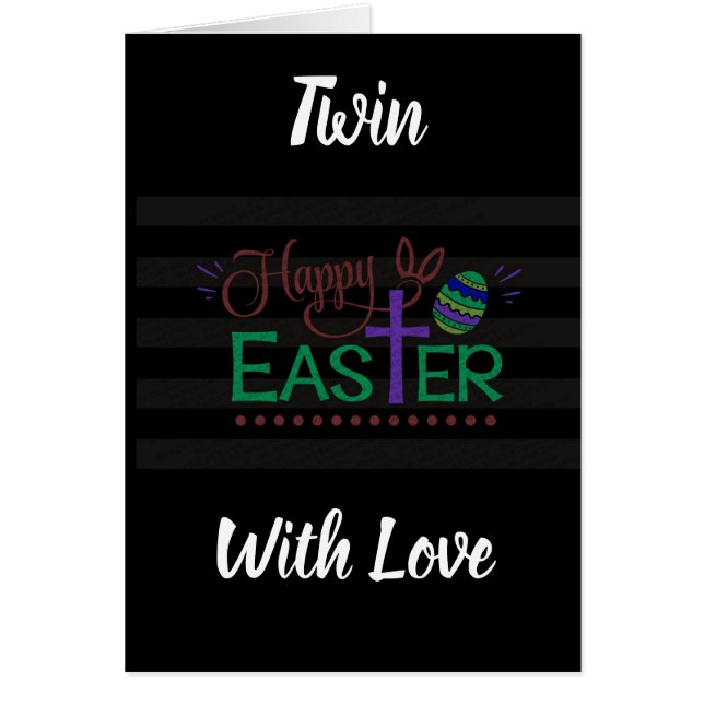 ***TWIN*** SOUVENIRS PARTAGÉS À PÂQUES (Devant)