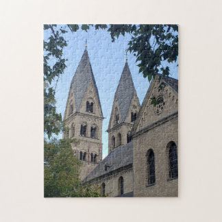Twin Spires of Serenity Puzzel, 28 x 35 cm Legpuzzel