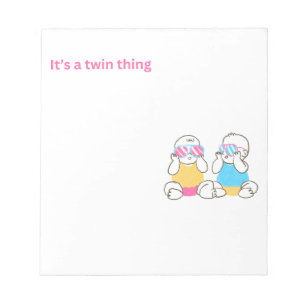 Twin Thing Notitieblok