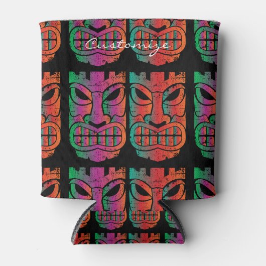 Twin Tiki Sculpture Thunder_Cove Blikjeskoeler (Voorkant)