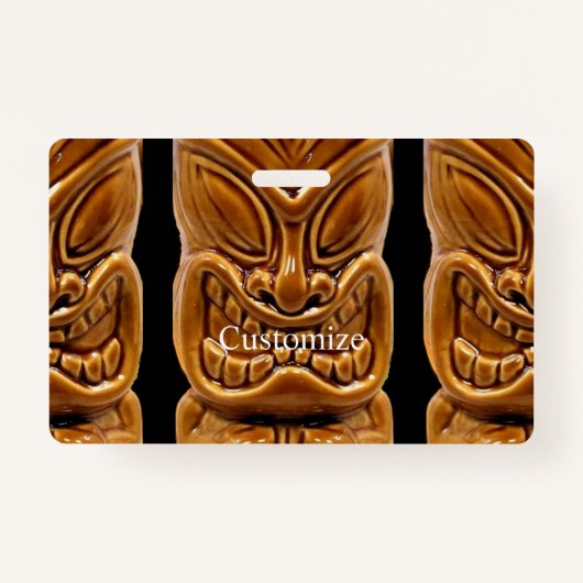 Twin Tiki Sculptures Thunder_Cove Badge (Voorkant)