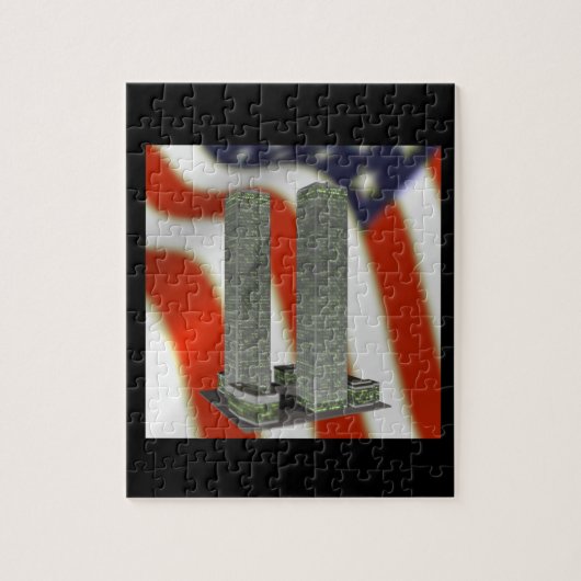 Twin Tower Memorial Legpuzzel (Verticaal)
