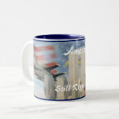 Twin Towers 9/11 Herdenking Mok (Voorkant links)