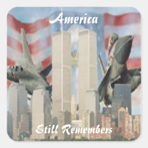 Twin Towers 9/11 Herdenking Stickers