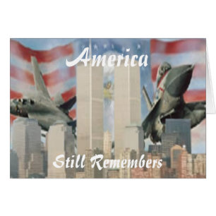 Twin Towers 9/11 Remembrance Kaart