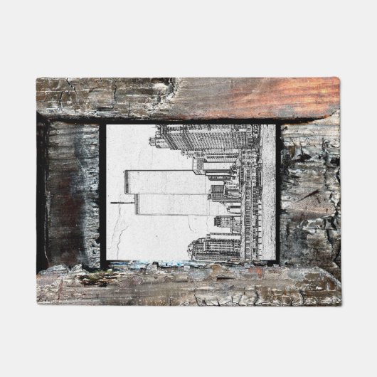 Twin Towers Deurmat (Voorkant)