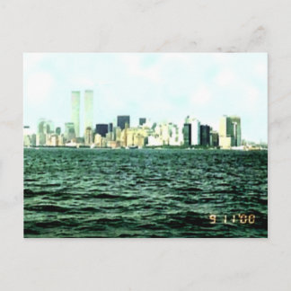 Twin Towers een jaar voor 9/11 Briefkaart