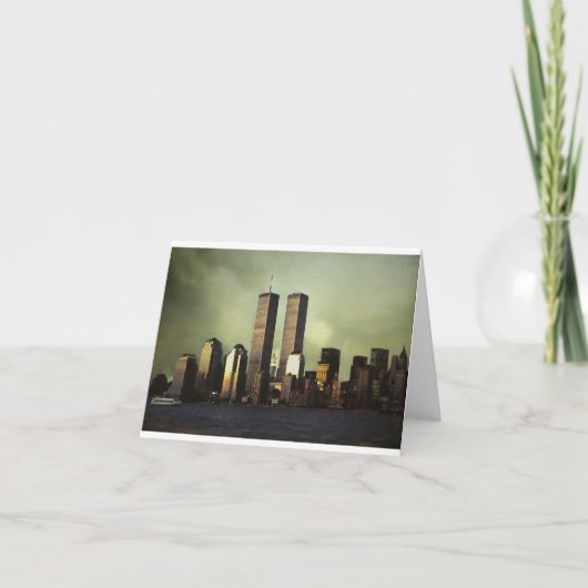 Twin Towers Kaart (Voorkant)