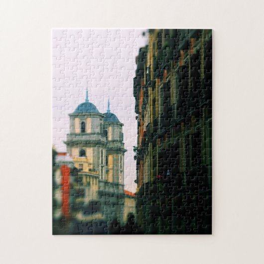 Twin Towers - Madrid, Spanje - Puzzle Legpuzzel (Verticaal)