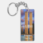 Twin Towers Memorial Sleutelhanger (Voorkant Links)