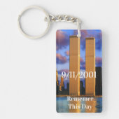 Twin Towers Memorial Sleutelhanger (Voorkant)