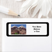 Twin Towers van de Virgin River, Zion Etiket (Insitu)