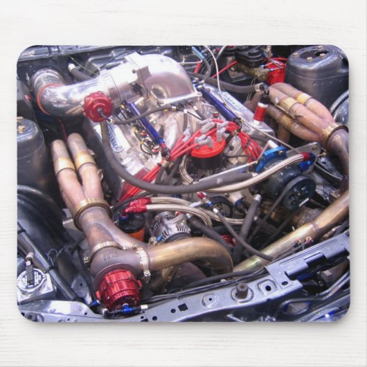 Twin Turbo Muismat (Voorkant)