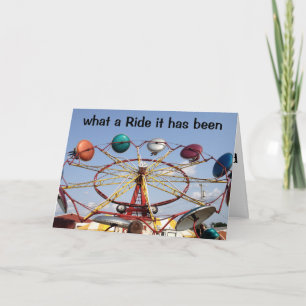 TWINE BIRTHDY WAT EEN RIDE HET OOK IS GEWEEST. KAART