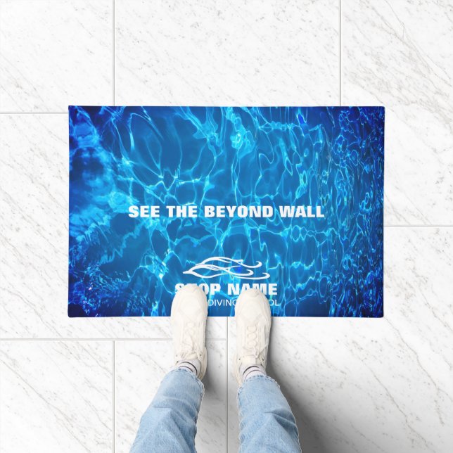 Twinin Dolphins Marine shop Deurmat (Binnen)