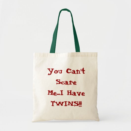 Twinique Canvas tas (Voorkant)